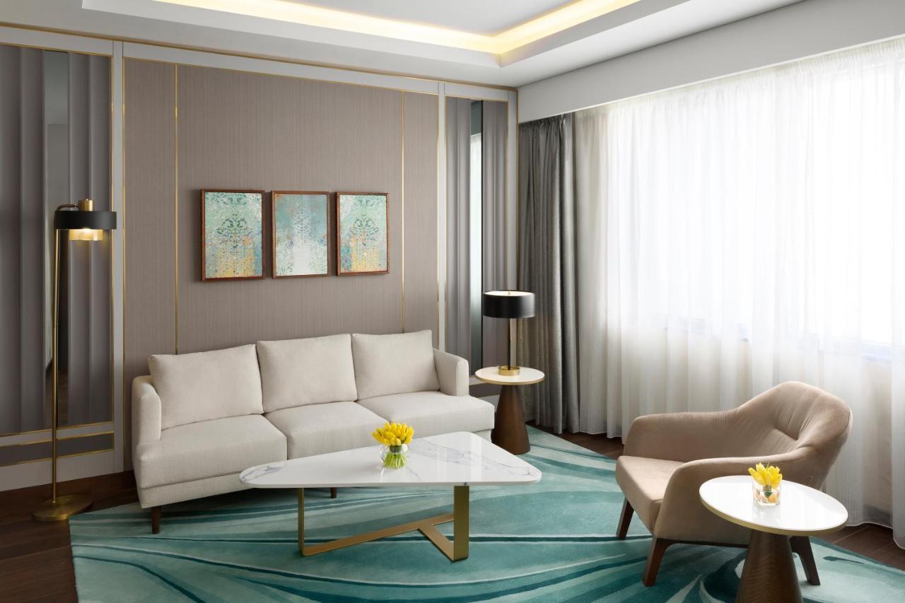 阿尔霍巴尔君悦酒店及公寓 阿可贺巴 外观 照片 A living room